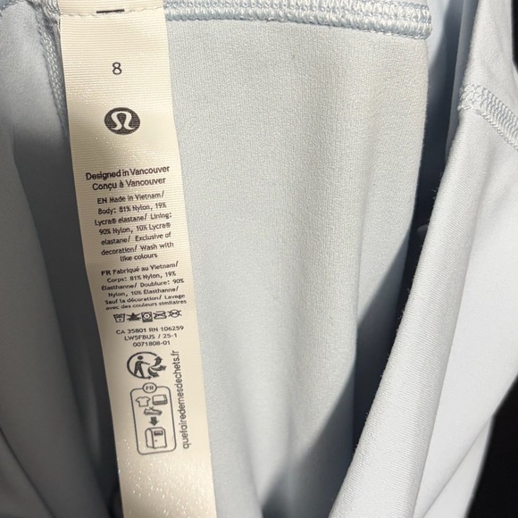 Lululemon Align High-Rise Pant 25" Starch Blue - Picture 5 of 5